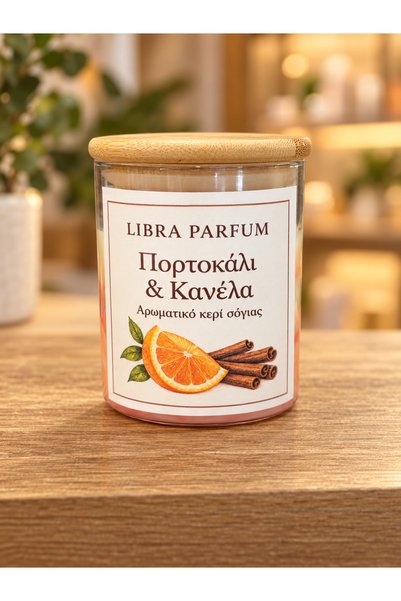 LIBRAPARFUM Αρωματικό κερί Πορτοκάλι & Κανέλα