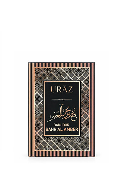 URAZ Bahr Al Amber Premium Oud Bakhoor Arabic Incense 40g – 9 Pieces