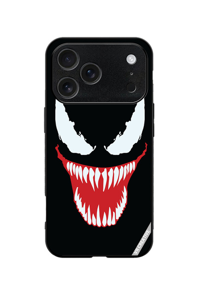 VR CREATIVE Protective Case Cover For Apple iPhone 18 Pro Spiderman Evil Desi...