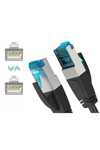 Hama Cablu de rețea Cat6A S/FTP 10 Gbit/s 15m