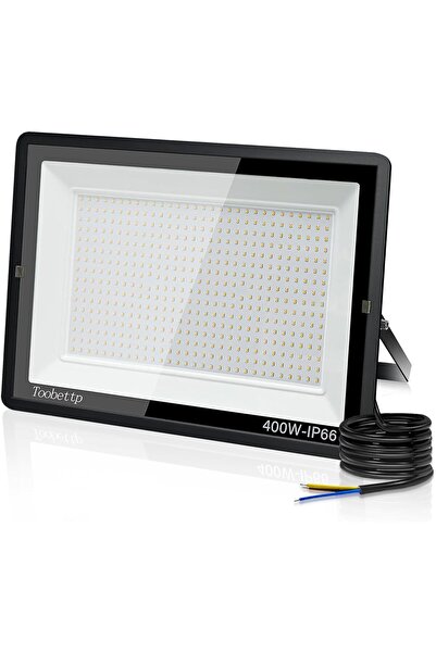 Chinalight كشاف LED خارجي فائق السطوع بقوة 400 واط و40000 لومن، أبيض بارد 650...