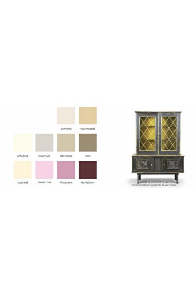 luxdecor Cretă - Vopsea cretă OFFWHITE 02 ALB 0.75L