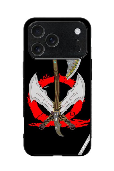 VR CREATIVE Protective Case Cover For Apple iPhone 17 Pro Max God Of War Weap...