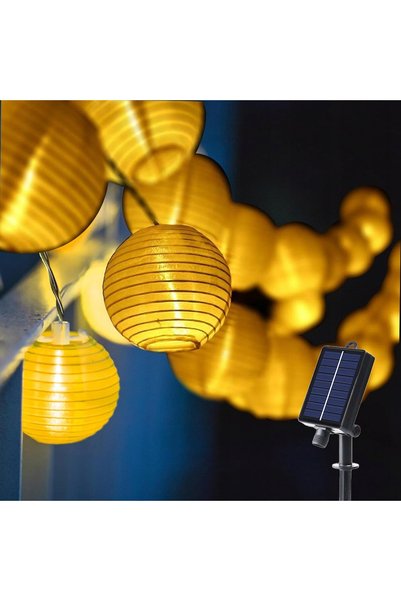 NO BRAND Lumini LED cu energie solară, ghirlande luminoase, ghirlandă, ghivec...