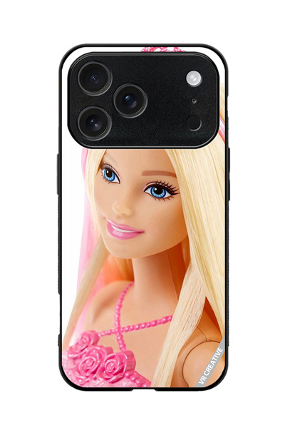 VR CREATIVE Protective Case Cover For Apple iPhone 18 Pro Max Barbie With Hai...
