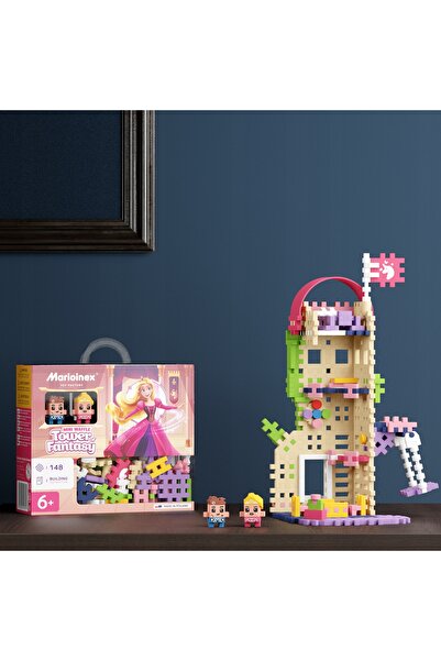 Marioinex SET MINI TURE DE PRINȚESĂ FANTASY WAFFLE 148 EL.