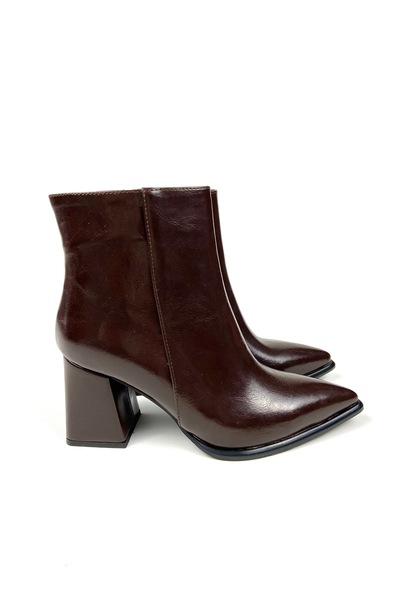 Gloriys Ayakkabı & Çanta 7 cm Thick Heel Boots with Fur Inside for Daily Use
