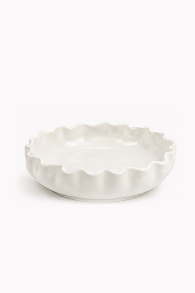 Beige & Stone X Duygu Batum Hardal Momento Büyük Wave Bowl Set Servis Sunum T...
