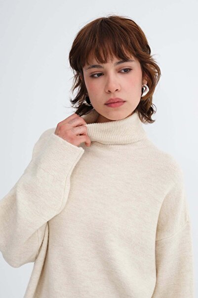 Addax Turtleneck Knitwear Sweater K3537