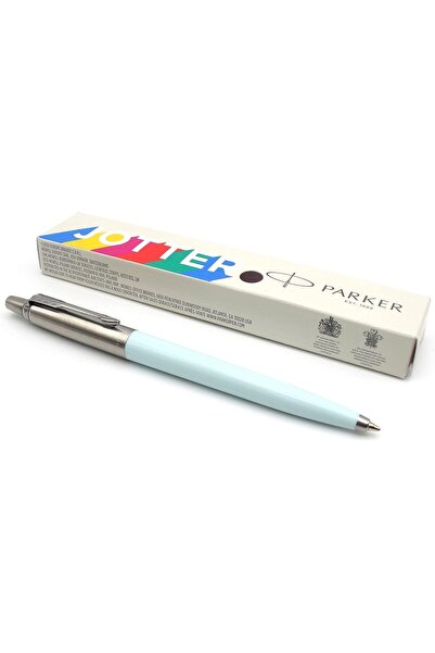 Parker قلم حبر جاف من جوتر أوريجينالز - لون أزرق فاتح - مجموعة ريترو - حبر أز...