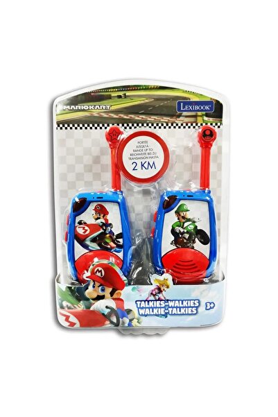 LEXIBOOK Walkie Talkie Super Mario TW25NI cu o rază de acțiune de până la 2 km