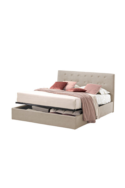 Timflex Pat Rabatabil cu Lada Depozitare Abra Promo 120x200 cm Textil Anti-pete