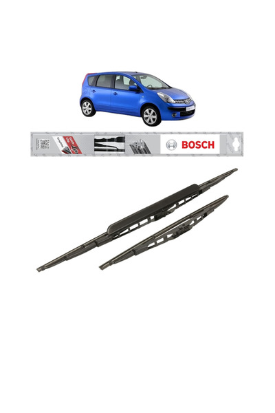 Bosch Set de 2 ștergătoare NISSAN NOTE (E11, NE11) din 2006-2013, Tip Standar...