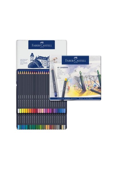 Faber Castell Creioane colorate Goldfaber 48 culori