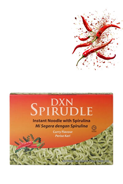 DXN سبيرودل بنكهة الكاري 4 عبوات × 114 جرام