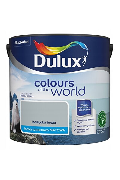 DULUX CULORI DIN LUME VOPSEA LATEX PENTRU PERETI ȘI TAVANE ARCTIC BREEZE MATĂ...
