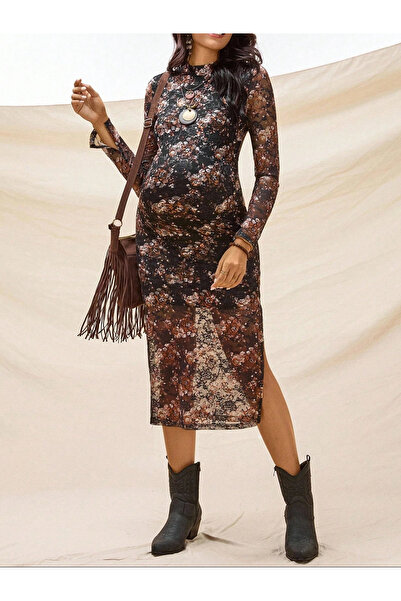 Sheya Midi Length dress, mix colors