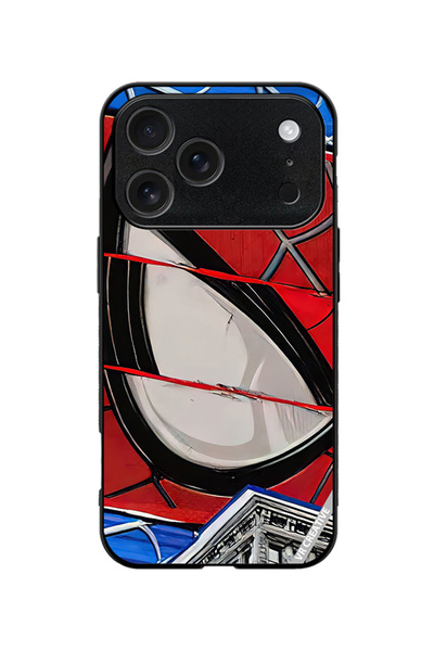 VR CREATIVE Protective Case Cover For Apple iPhone 18 Pro Spiderman Design Mu...