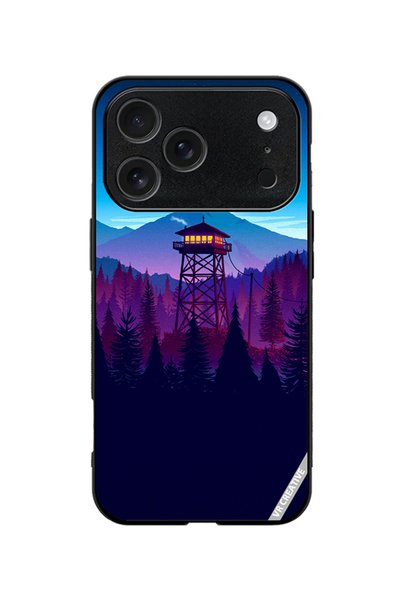 VR CREATIVE Protective Case Cover For Apple iPhone 18 Pro Alone Night Design ...