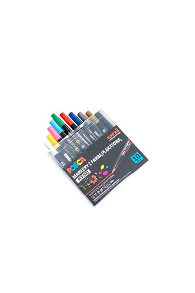 Uni Posca Set de markere PCF-350 10 bucăți