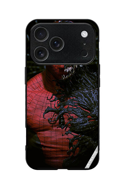 VR CREATIVE Protective Case Cover For Apple iPhone 18 Pro Max Spiderman Desig...
