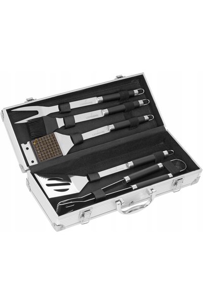 Lehmann SET DE TACÂMURI ȘI ACCESORII PENTRU GRĂTAR, UTENSILE PENTRU GRĂTAR ÎN...