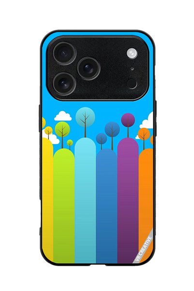 VR CREATIVE Protective Case Cover For Apple iPhone 18 Pro Max Nature Design M...