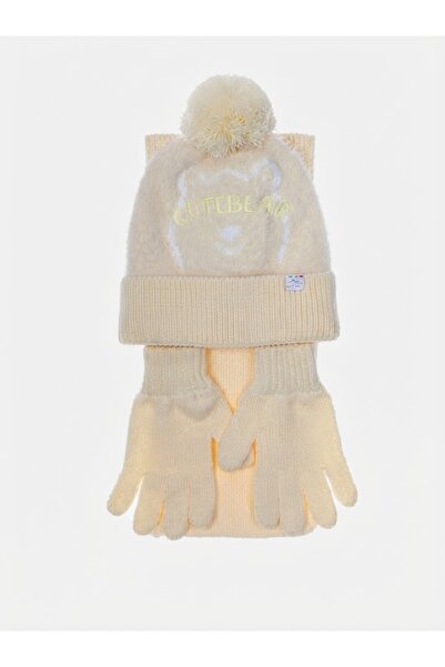 Fonem Fo 5217 3-Piece Scarf Beanie Glove Set