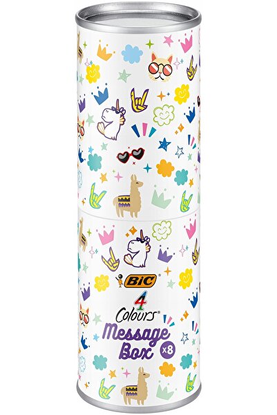Bic 4 CULORI pixuri [8] mix pud. metal