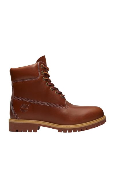 Timberland B0A2MWXAMX1-R Heritage 6 Inch Lace Up Boot Erkek Bot Ve Çizme Kahve