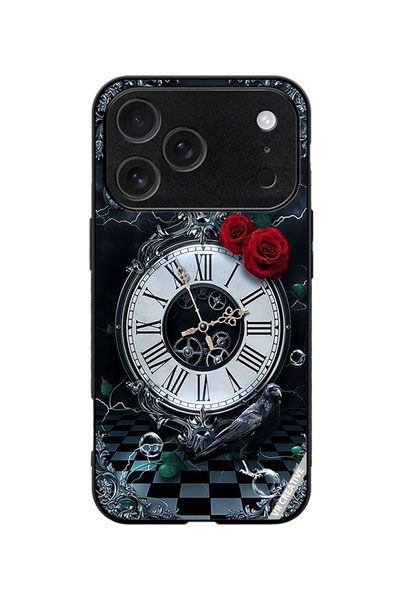 VR CREATIVE Protective Case Cover For Apple iPhone 18 Pro Watch Design Multic...