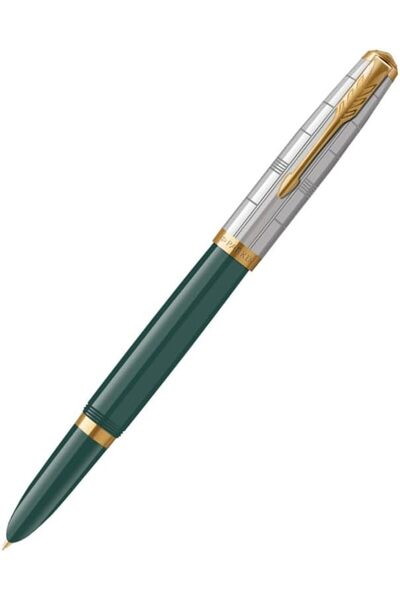 Parker GT Forest Green Fountain Pen 51 - Fine Nib