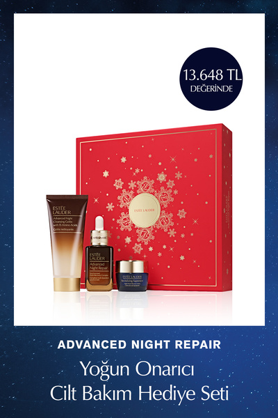 Estee Lauder Advanced Night Repair Yoğun Onarıcı Cilt Bakım Hediye Seti - Gel...