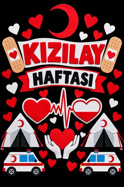 PROMISEBACKDROP2 150x200 cm, Kızılay Haftası, Okul Etkinlik Kumaş Fon