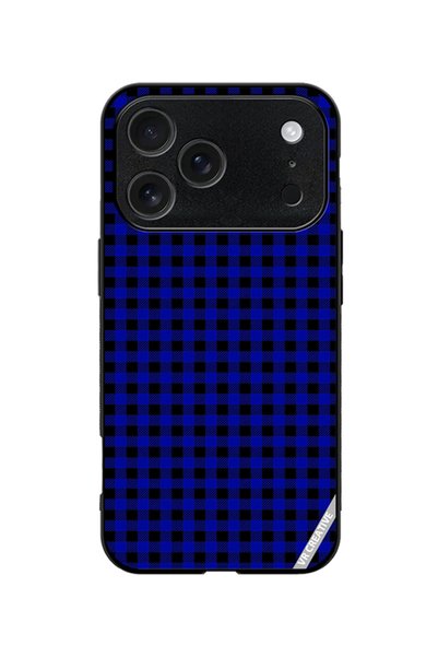 VR CREATIVE Protective Case Cover For Apple iPhone 18 Pro Blue And Black Buff...