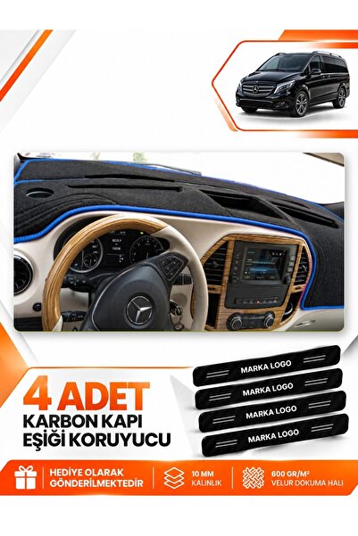 e-biz Mercedes Vi̇to W447 (2014-2021) Compatible Front Torpedo Protection Cas...