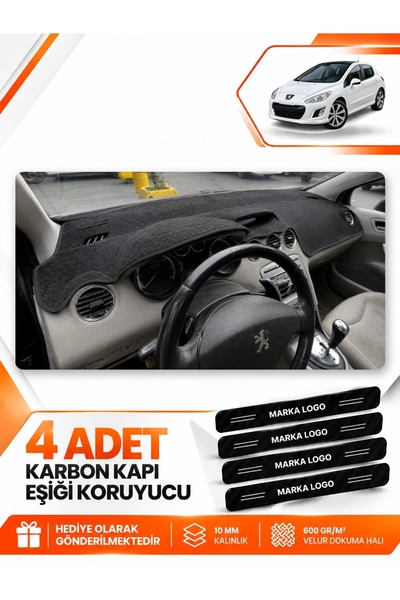 e-biz Peugeot 308 (2008-2014) Compatible Torpedo Protection Protective Case C...