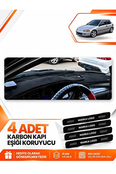e-biz Honda Civic Eg-Ex-El (1994-2000) Compatible Torpedo Protection Protecti...