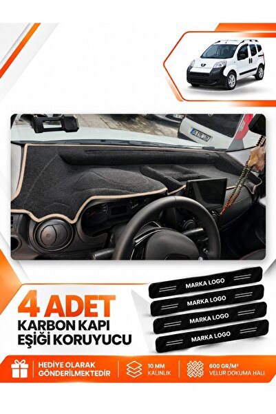 e-biz Peugeot Bi̇pper Fully Closed (2007-2020) Compatible Front Cover Glove B...