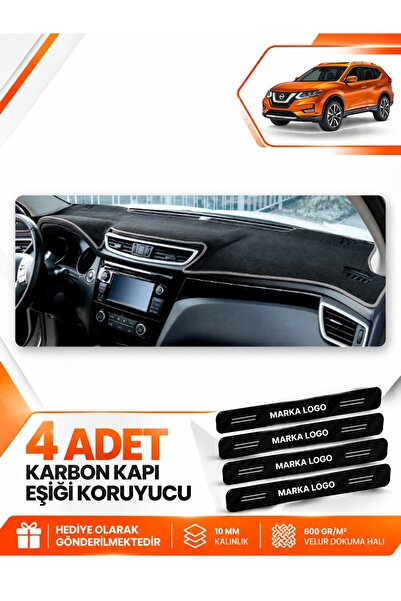 e-biz Nissan X-Trail (2013-2020) Compatible Front Chest Glove Box Protection ...