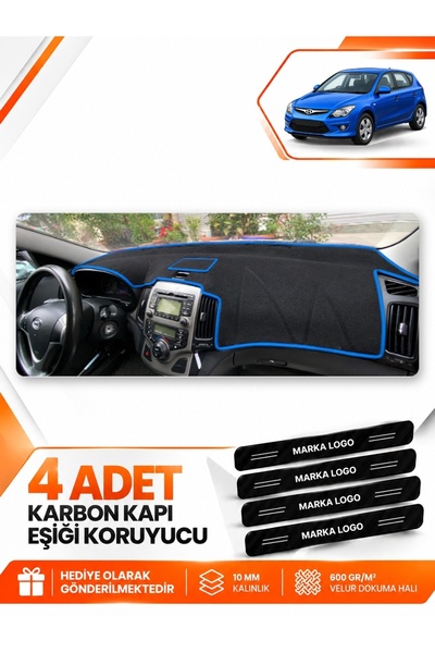e-biz Hyundai̇ İ30 (2007-2012) Compatible Front Torpedo Protection Case Carpe...