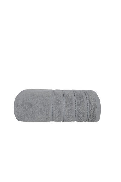 Faro Prosop de baie, Faro, Eva, gri otel, 70x140 cm, 100% bumbac, 450 g/m²