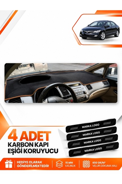 e-biz Honda Civic Fd6 (2005-2011) Compatible Front Torpedo Protection Case Ca...