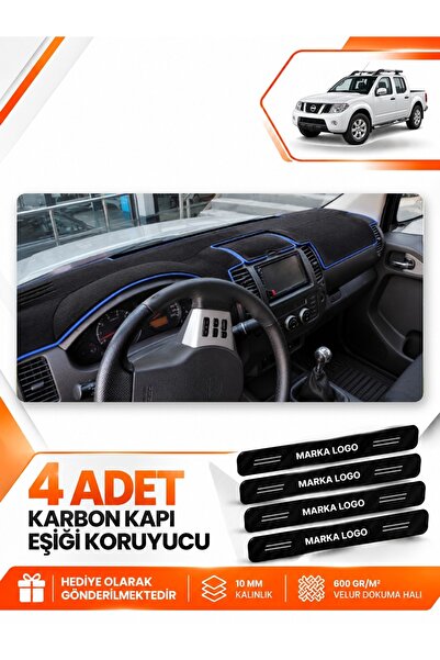 e-biz Nissan Navara (2005-2015) Compatible Front Glove Box Protection Mat Cov...