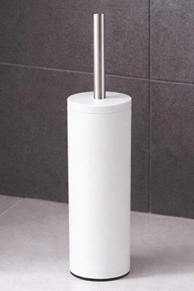 Altabi Βούρτσα τουαλέτας Cigo WC Λευκό Χρώμα Μεταλλικό