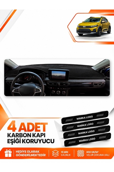 e-biz Dacia Sandero (2022-2026) Compatible Torpedo Protection Protective Case...
