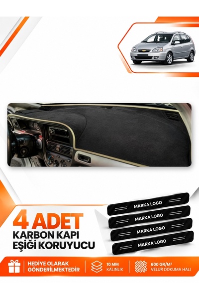 e-biz Chevrolet Rezzo (2000-2011) Compatible Front Cover Torpedo Protection C...