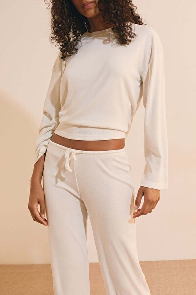 Etam بنطلون بيجامة مع رباط