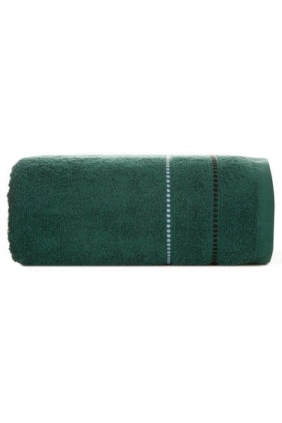 Eurofirany Prosop Baie Suzi 70x140cm, Bumbac 100%, 500g/m², Verde Inchis