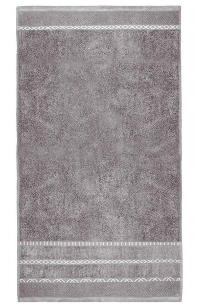 Detexpol Prosop de baie Gino, Bumbac, Uscare rapidă, 70x140 cm, Gri